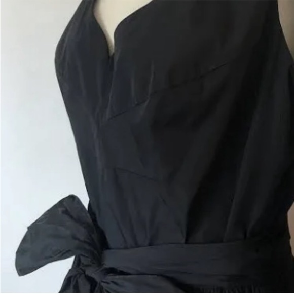 Tahari taffeta dress with bow NWT Size 8 - Picture 5 of 8